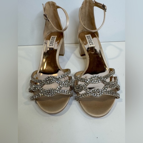 JEWEL BADGLEY MISCHKA Sonya Block Heel SHOES Size 7 - Picture 1 of 14